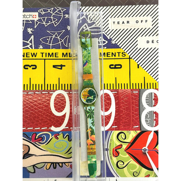 Swatch watch SEEROSE LG110 1994 Standard Ladies New Old Stock with new battery - Picture 6 of 6